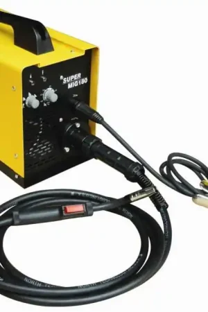 Poste à Souder MIG-MAG 180A Semi-automatique Torche Prise Européenne Vente Flash